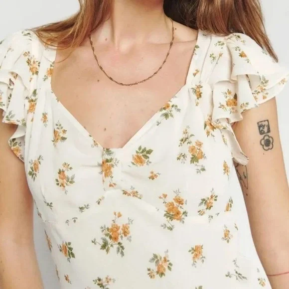 Reformation floral dress NEW - Picture 11 of 12